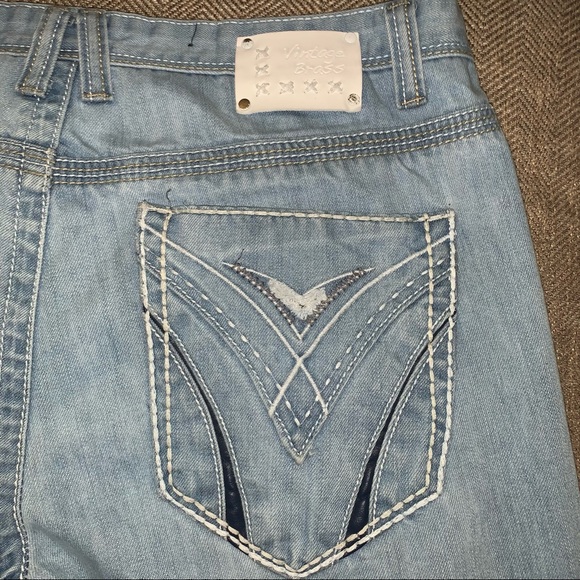 EUC Vintage Brass Skim Straight Jeans Size 34. - Picture 5 of 9